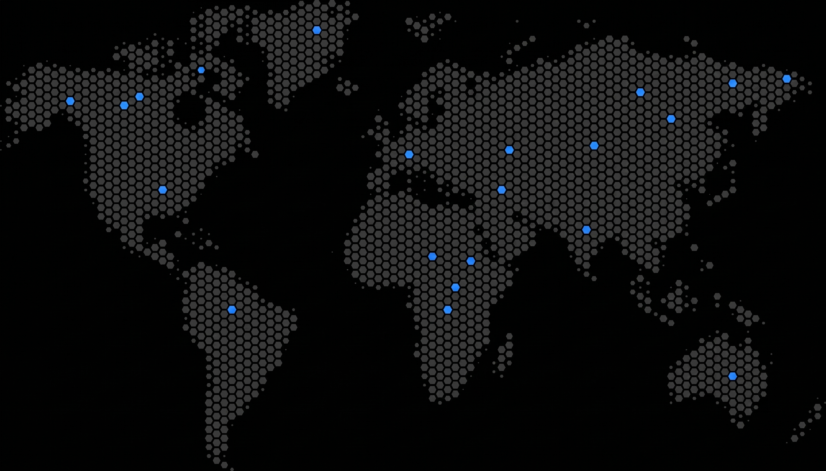 World map showing regions where DYNARQ's clients and TUTUS users are located